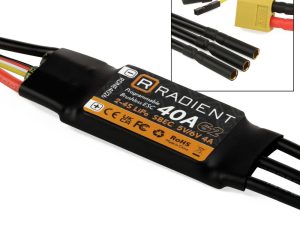 Radient 40A G2 ESC / SBEC (2-4 Cell)