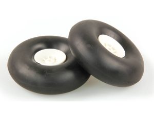 JP 4in - (100mm) White Wheels (2 pcs)