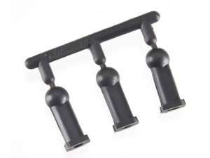 Tamiya 4mm Adjuster (Black 3 Pcs)