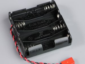 Futaba 4PBH Flat Battery Box with BEC Connector (for T3PV / T4PV / T4PX / T6K / T7PX)