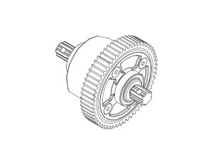 PD Racing 4S Center Diff Box 1PCS