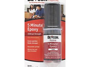 Devcon 5 Minute Epoxy (Clear) (25ml Syringe)