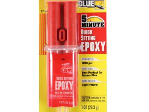 Super Glue 5 Minute Quick Setting Epoxy (1oz, 28.3g)