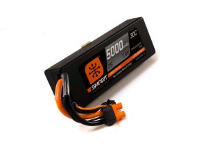 Spektrum 5000mah 2S 7.4V 30C; HC, IC3