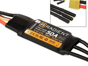 Radient 50A G2 ESC / SBEC (2-4 Cells)
