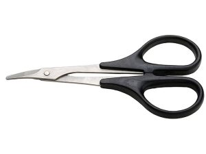 Excel 5.5in Lexan Stainless Steel Scissors, Curved (Carded)