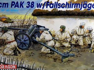 Dragon 5CM PAK 38 W/Fallschirmjager