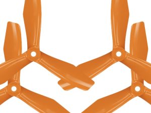 Master Airscrew 5x4.5 BN 3-Blade FPV Propeller Set x4 Orange