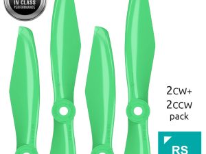 Master Airscrew 5x4.5 RS-FPV Racing Propeller Set 4x Green
