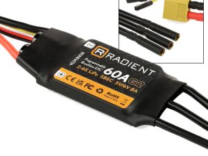 Radient 60A G2 ESC / SBEC (2-6 Cell)