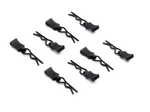 Axial 6mm Body Clip with Tabs (8)
