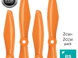 Master Airscrew 6x4.5 RS-FPV Racing Propeller Set 4x Orange
