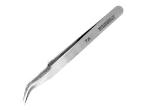 Modelcraft Extra Fine Curved Stainless Steel Tweezers (PTw2185/7)