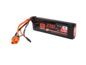 Spektrum 7.4V 2700mAh 2S 15C Smart G2 Receiver LiPo Battery: IC3