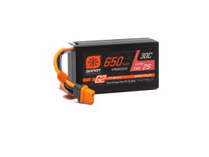 Spektrum 7.4V 650mAh 2S Smart G2 30C LiPo: IC2