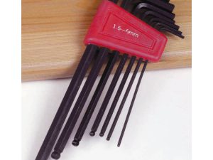 JP 7PC Ballend Allen Keys Metric, 1.5-6mm