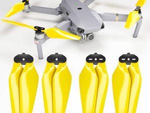 Master Airscrew 8.3x4.4 MR-MC Propeller F Set x4 Yellow for DJI Mavic Pro & Platinum