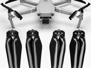 Master Airscrew 8.9x4.9 DJI Mavic 2 STEALTH Upgrade Folding Propellers, Black (4 pcs)