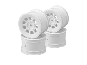 JConcepts 9 Shot-2.2' Rear Wheel (White)-4pc