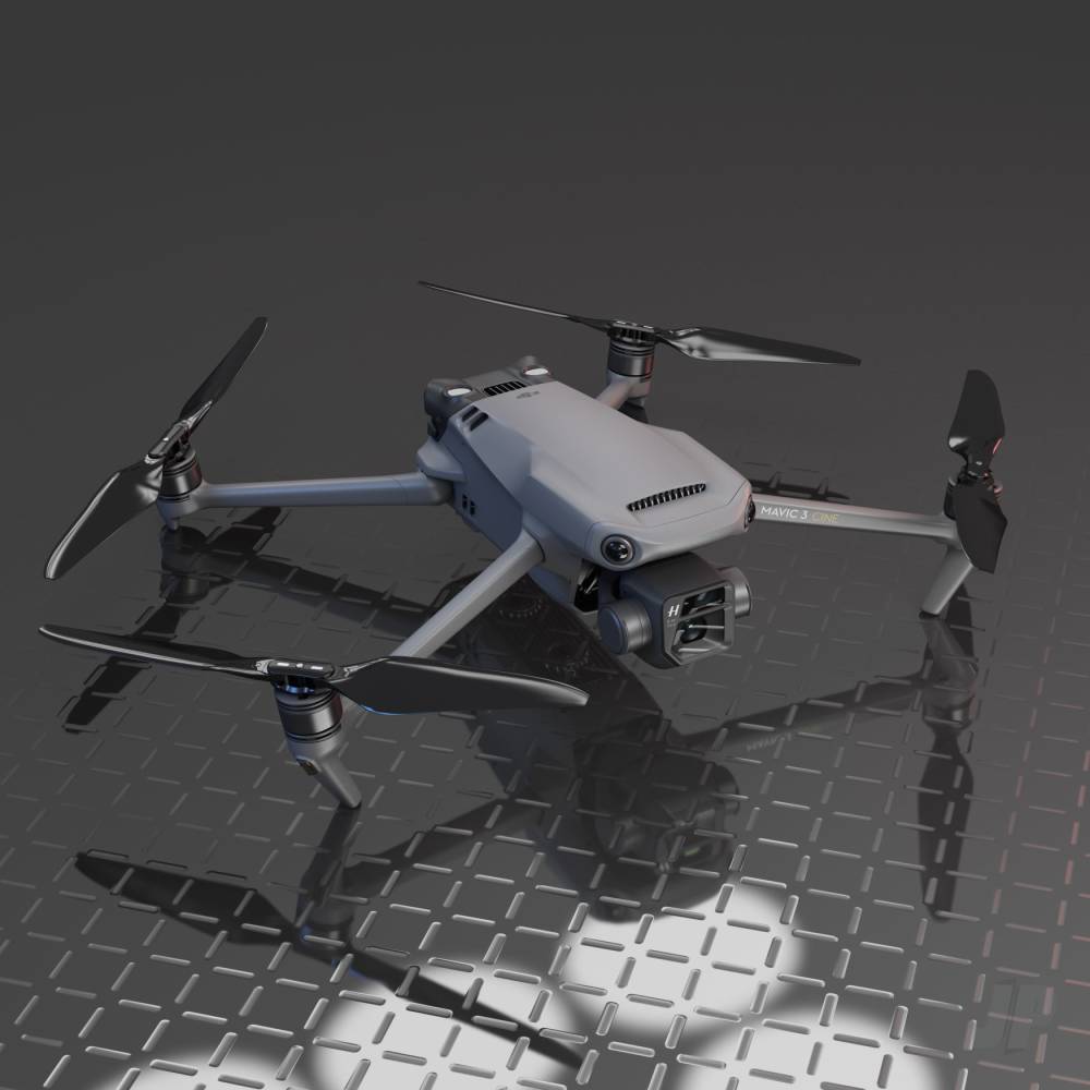 Master Airscrew 9.4x5.3 Mavic 3 Stealth Folding Propeller Set x4 Black - Image 9