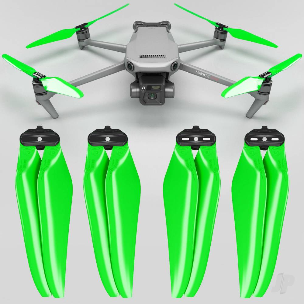 Master Airscrew 9.4x5.3 Mavic 3 Stealth Folding Propeller Set x4 Green
