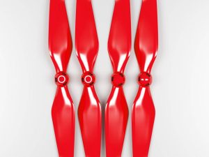 Master Airscrew 9.5x5.7 Prop Set x4 Red for DJI PHANTOM 4 gen.