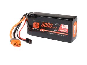 Spektrum 9.9V 3200mAh 3S 10C Smart G2 ECU LiFe Battery: IC3