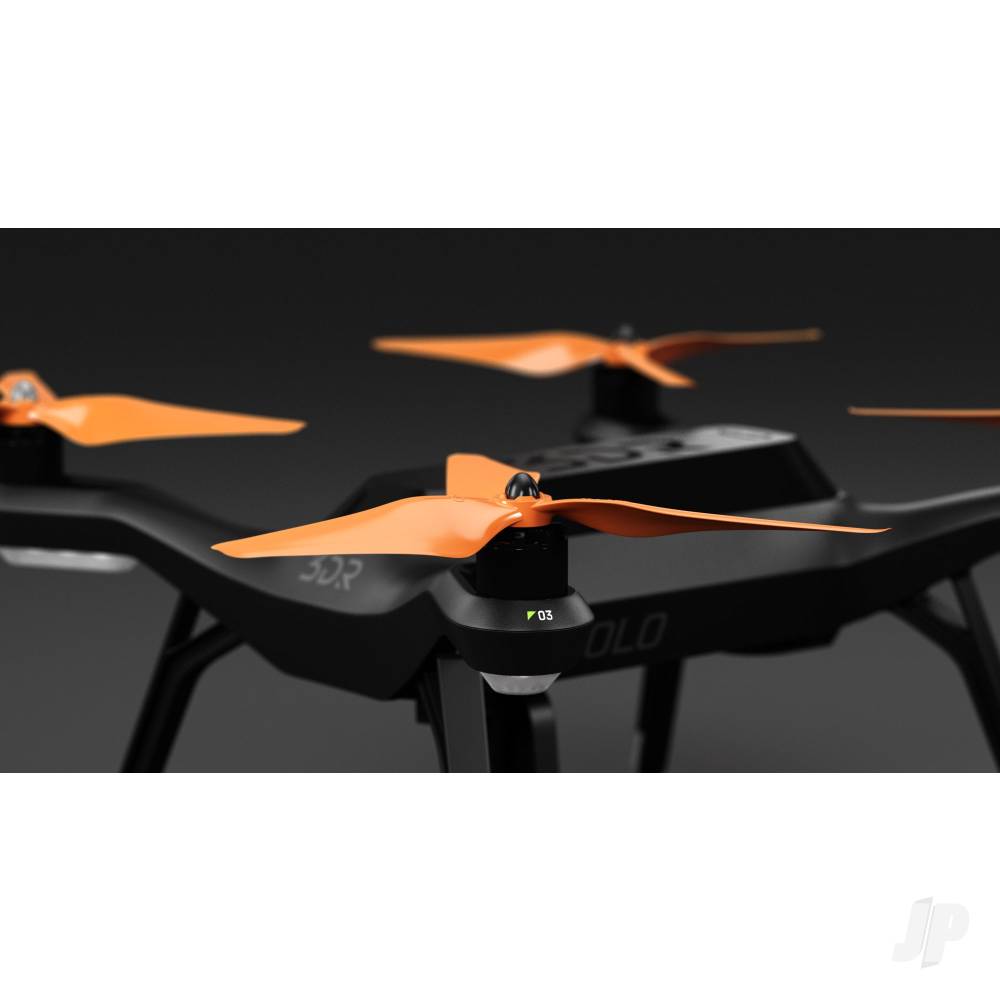 Master Airscrew 9x4.5 3MR SL 3 Blade Propeller C Set x4 Black, Built in Nut for 3DR SOLO - Image 6