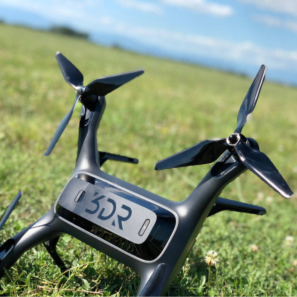 Master Airscrew 9x4.5 3MR SL 3 Blade Propeller C Set x4 Orange, Built in Nut for 3DR SOLO - Image 5