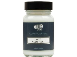 Guild Lane Acrylic Matt Top Coat, Clear (60ml Jar)