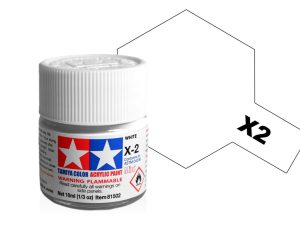 Tamiya Acrylic Mini X-2 White