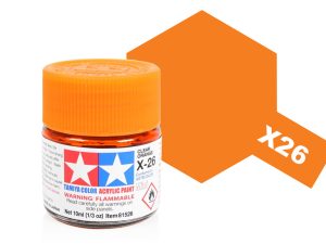 Tamiya Acrylic Mini X-26 Clear Orange