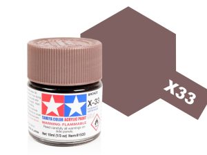 Tamiya Acrylic Mini X-33 Bronze