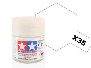 Tamiya Acrylic Mini X-35 Semi Gloss Clear