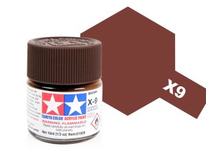 Tamiya Acrylic Mini X-9 Brown