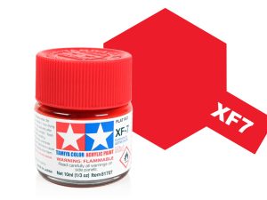 Tamiya Acrylic Mini XF-7 Flat Red