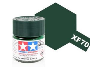 Tamiya Acrylic Mini XF-70 Dark Green 2
