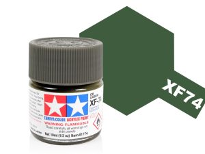 Tamiya Acrylic Mini XF-74 Olive Drab (JGSDF)