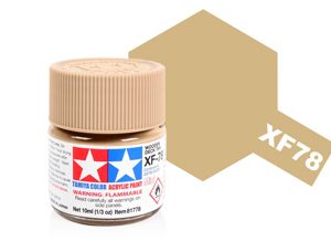 Tamiya Acrylic Mini XF-78 Wooden Deck Tan