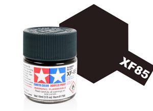Tamiya Acrylic Mini XF-85 Rubber Black