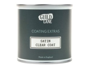 Guild Lane Acrylic Satin Top Coat, Clear (250ml Tin)