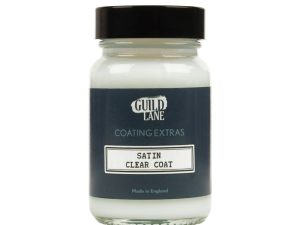 Guild Lane Acrylic Satin Top Coat, Clear (60ml Jar)