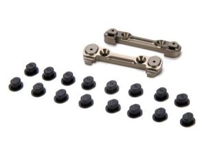 Losi Adjustable Front Hinge Pin Brace with Inserts: 8B/8T