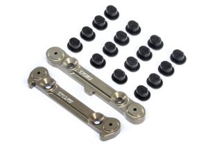 Team Losi Racing Adjustable Rear Hinge Pin Brace wth Inserts: 8X, 8XE