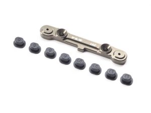 Team Losi Racing Adjustable Rear LRC Hinge Pin Br with Inserts: 8X