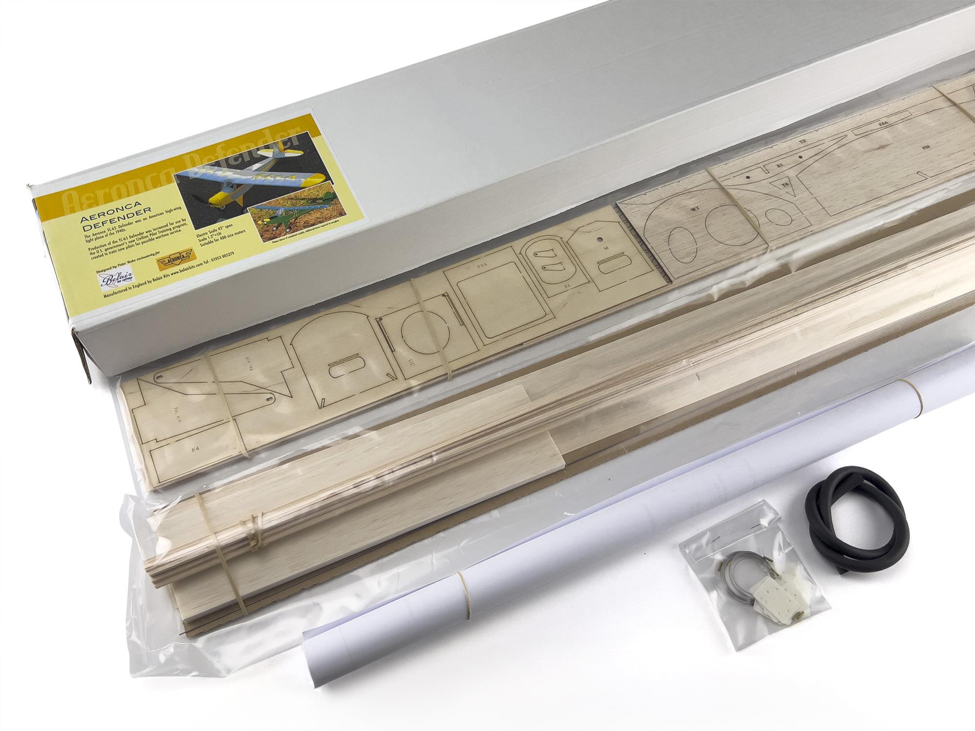 Big Air Aeronca Defender 42" electric scale kit - Image 6