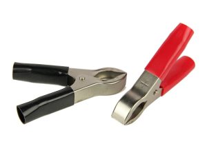 Radient Alligator Clips, Large, Bullet Connect