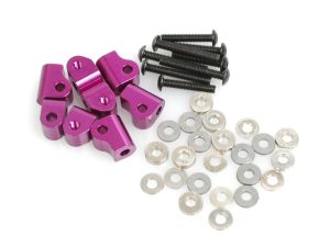Schumacher Alloy Block Susp Half Set - Mi4 Fr/Rr + Cat-SX2 Rr