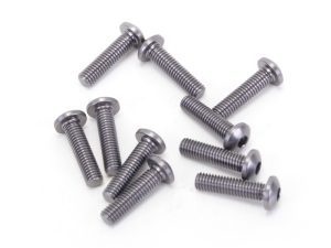 Core RC Alloy Button Head Hex Screws M3 x 12 pk10