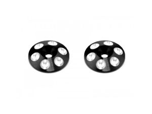 Arrowmax Alloy Rear Wing Shims - Black - 2pcs